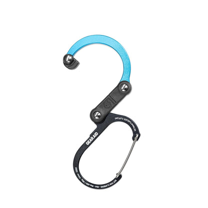 Gear Aid HEROCLIP Carabiner Clip and Hook (Mini) for Travel, Luggage, Purse and Small Bags