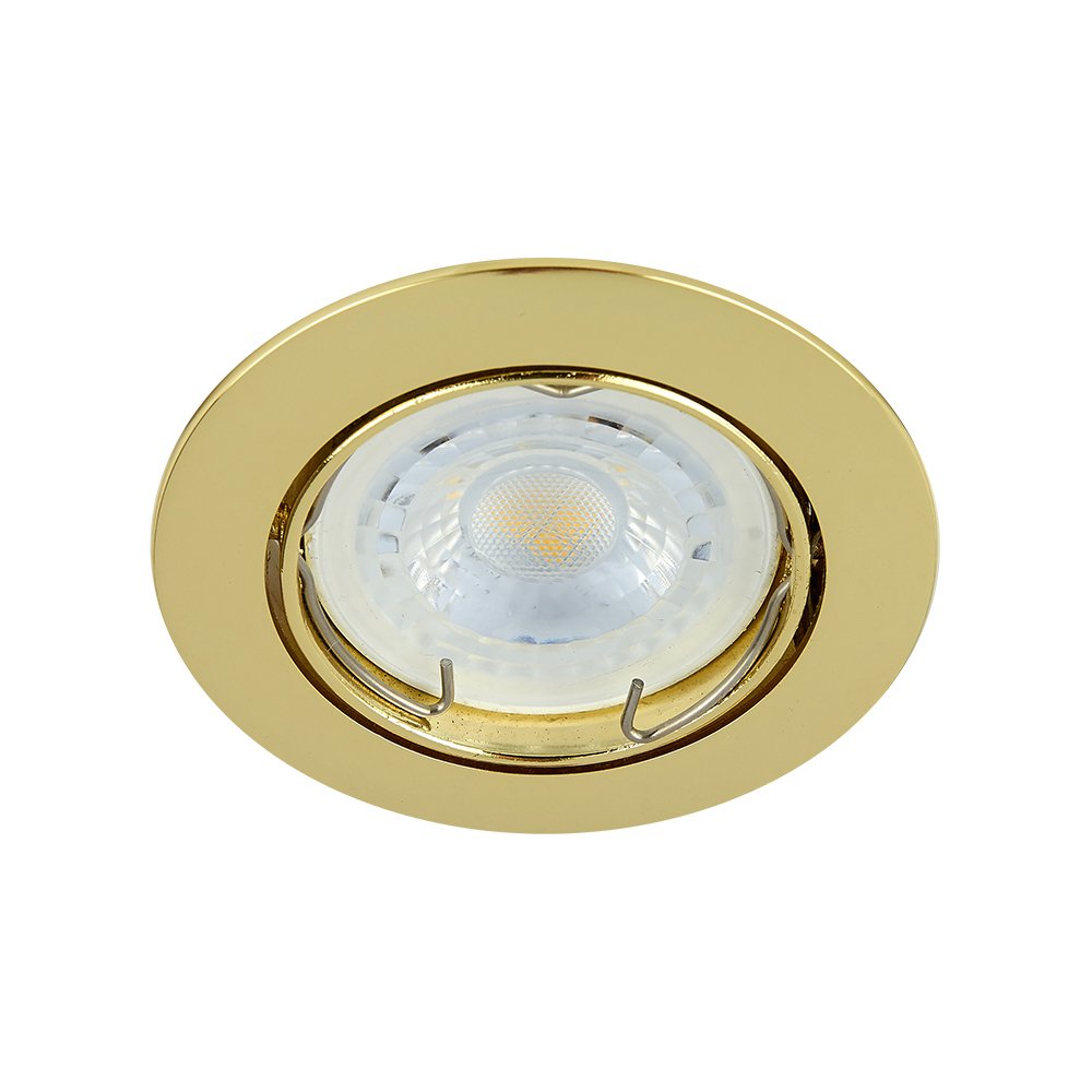 Tecnolite Lámpara para Empotrar de Interior, color Latonado YD-330/O