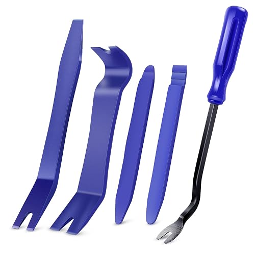 GOOACC Auto Trim Removal Tool Kit No-Scratch Tool Kit for Car Audio Dash Panel Window Molding Fastener Remover Tool Kit