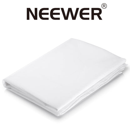 NEEWER 12x5 Feet/3.6x1.5 Meters Polyester Blanco Seamless Tela Difusora | Para Fotografía Softbox, Light Tent, and DIY Lighting Modifier
