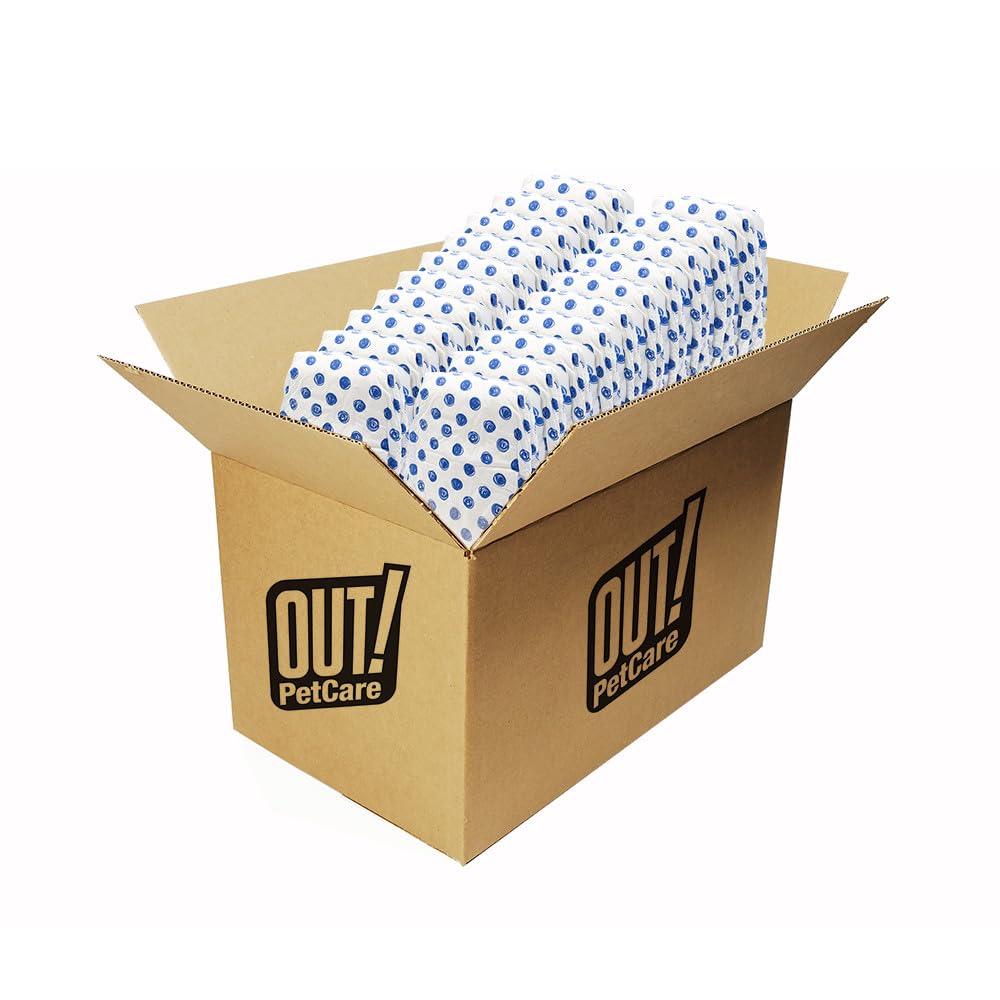 OUT! Pañales Desechables para Perro Macho - 96 unidades - M - L