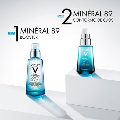 Kit Vichy Hidratación: Minéral 89 Booster + Minéral 89 Contorno de Ojos
