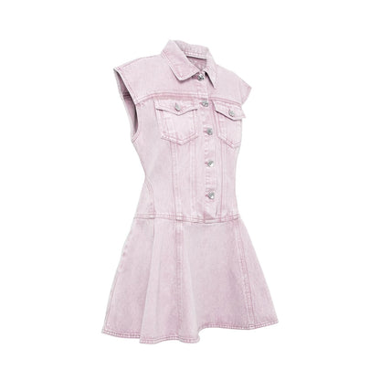 Steve Madden Vestido Liya Dress Chalk Violet (533) Vestido Mujer