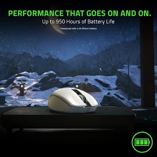 Razer Orochi V2 - Ratón Gamer Inalámbrico, White Edition