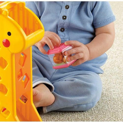 Mattel Fisher-Price Juguete para Bebés Jirafa Bloques Divertidos Desarrollo Sensorial y Motricidad para bebés de 6 Meses en adelante