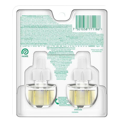 Air Wick Repuestos para Aromatizante de Ambiente Eléctrico, Cítricos y Maderas, 2 repuestos de 23.9 ml c/u