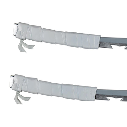Accesorio Oficial Demon Slayer, Set de Espadas Dobles de Inosuke, Miden 66 cm