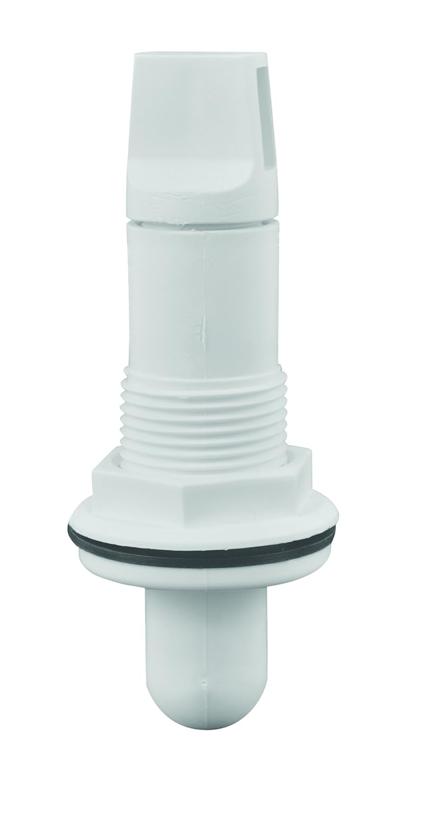 Attwood 4125-7 Bomba de polipropileno ajustable Livewell o cabezal de pulverización Livewell para manguera de 3/4 pulgadas