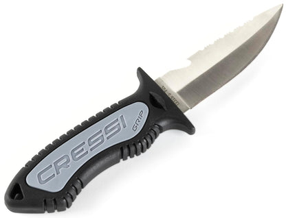 Cressi Versatile Diving Knife for Scuba, Snorkeling, Spearfishing | The Grip
