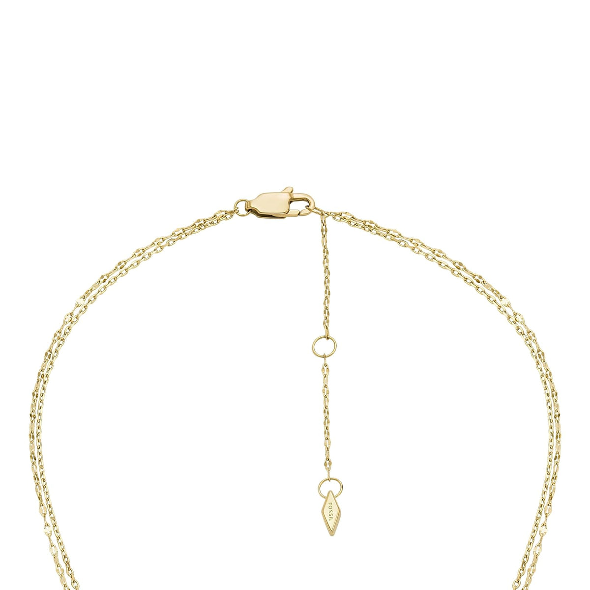 Fossil Locket Collar para Mujer