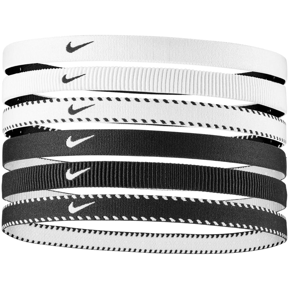 Nike Flex Classic - Paquete de 6 Diademas para Mujer