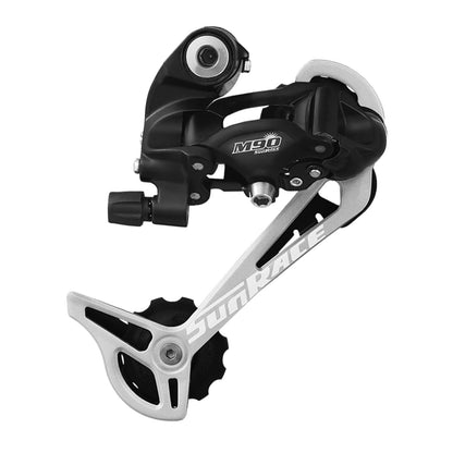 SUNRACE Cambio Trasero RDM91 MTB 9P 11-34D Largo Sin Oreja Aluminio Cajita RDM91.LD00.1S1.BXB