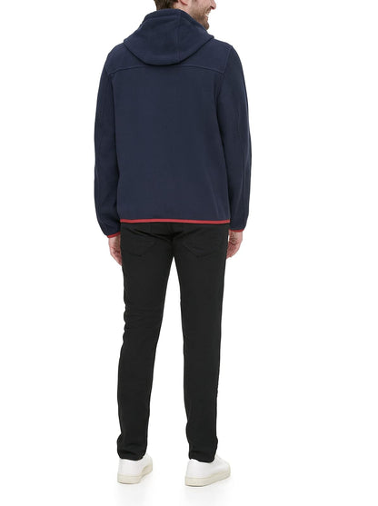 Tommy Hilfiger Chaqueta polar con capucha para hombre mixta