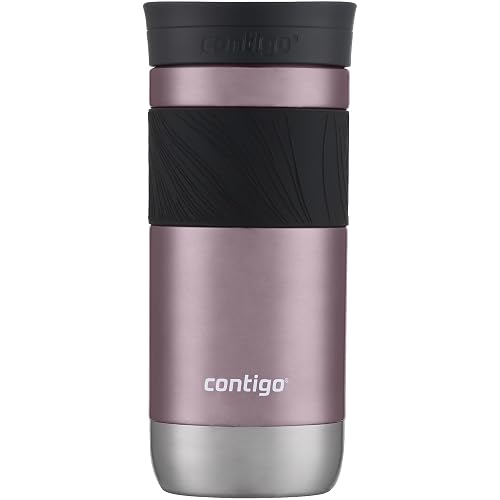 Contigo Vaso Térmico Acero Inoxidable 473 ML Lila Gloss Antiderrames Byron 2.0 Caliente Hasta por 9 Horas Libre de BPA