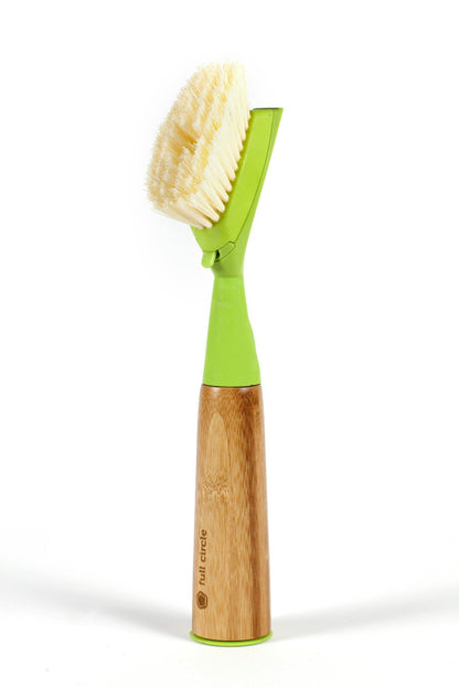 Full Circle Suds Up Cepillo de Platos y dispensador de jabón, Plumilla, Dish Brush, Brush Refills, 1
