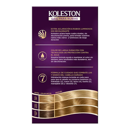 Koleston Tinte Permanente 121 Rubio Cenizo Claro Especial (Paquete de 3)