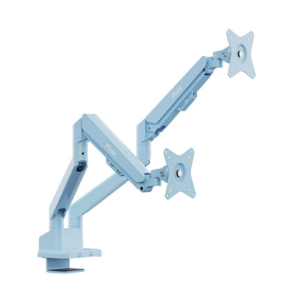 Pixio PS1D Wave Soporte para Monitor VESA - Dual - Azul