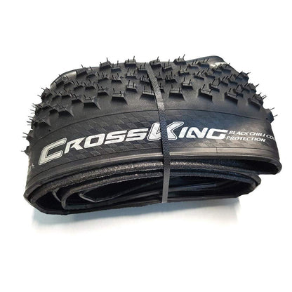 Llanta Continental Cross King Racesport 29X2.2 Color Negro/Cafe Plegable