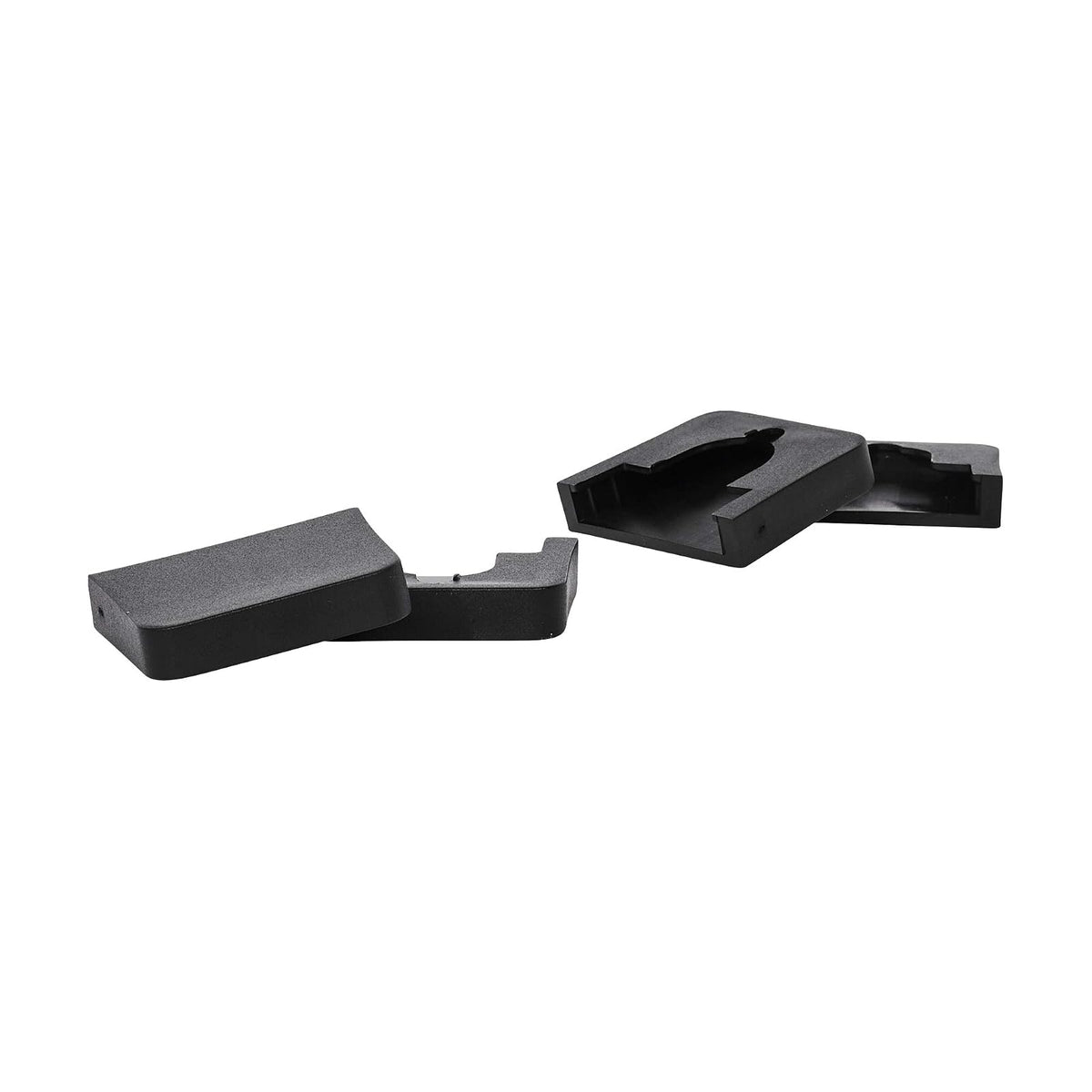 Pony Jorgensen 7456 - almohadillas para orejas de sujeción de cojín (4 unidades), color negro