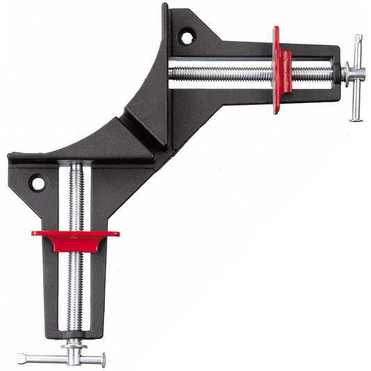 Bessey Ws1 Mordaza de Sujeción de Ángulos, color Negro/Plata/Rojo