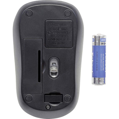 Manhattan MS-1234 Mouse Inal. Optico "Success" Negro/Azul,