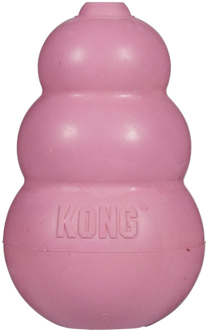 Kong Interactive Puppy Toy, color Rosa/Azul, Chico