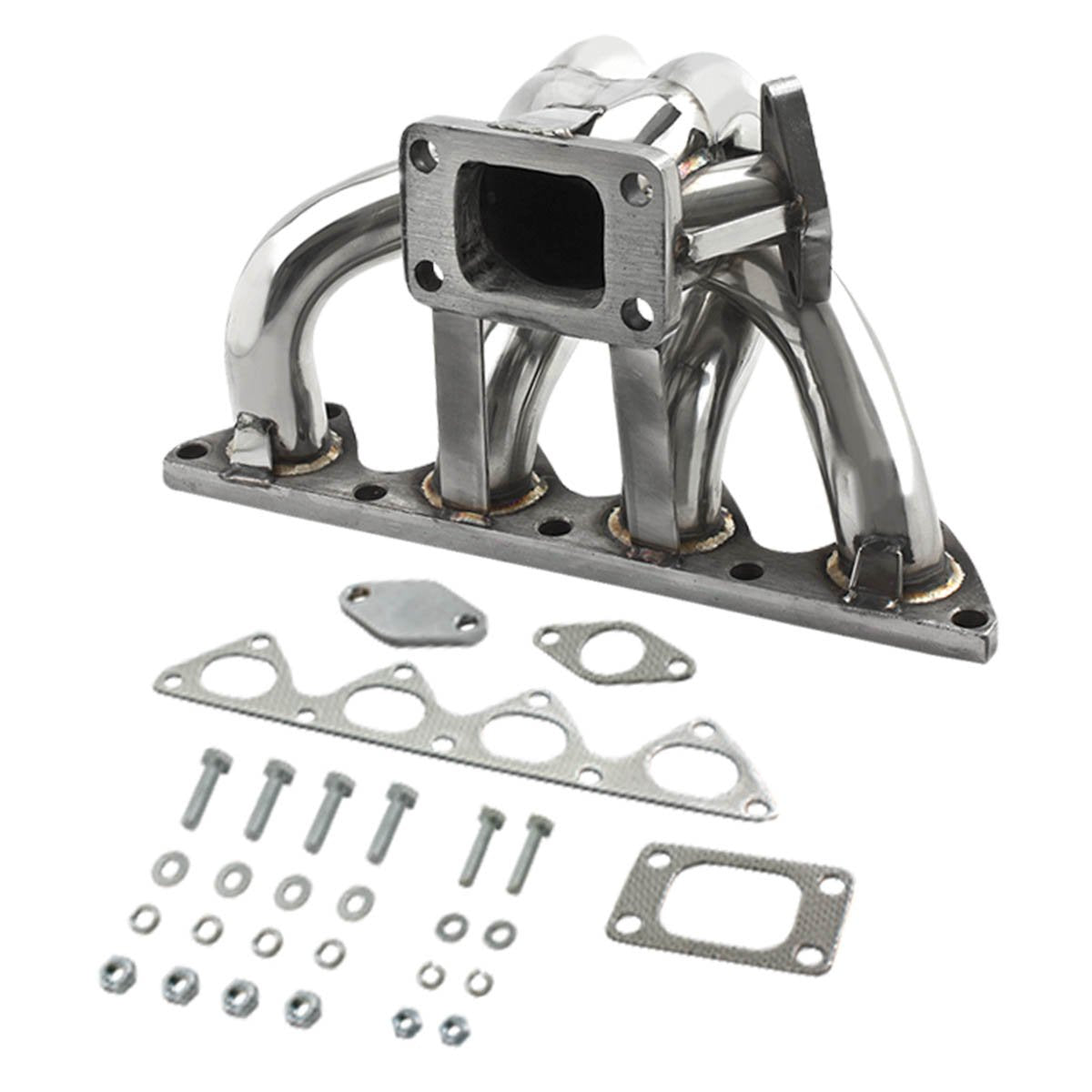 DNA Motoring Colector Turbo de Acero Inoxidable TM-B-S-38