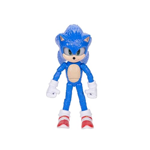 Figuras de acción de 13 cm de la película Sonic The Hedgehog 3: Sonic con Esmeralda, edición 3.