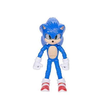 Figuras de acción de 13 cm de la película Sonic The Hedgehog 3: Sonic con Esmeralda, edición 3.