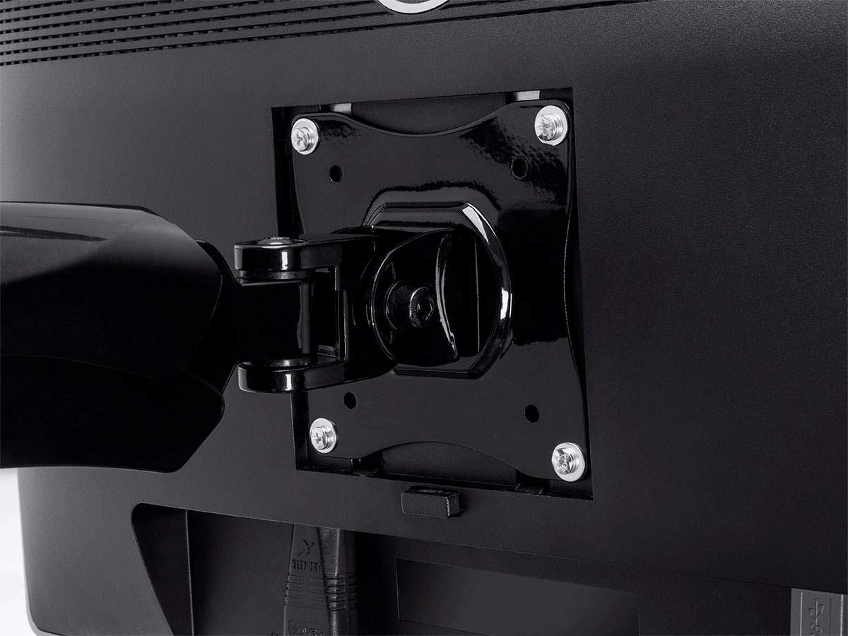 Monoprice Altura de, Abrazadera, Negro, Keyboard+ Monitor