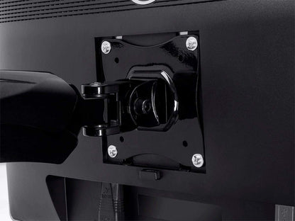 Monoprice Altura de, Abrazadera, Negro, Keyboard+ Monitor