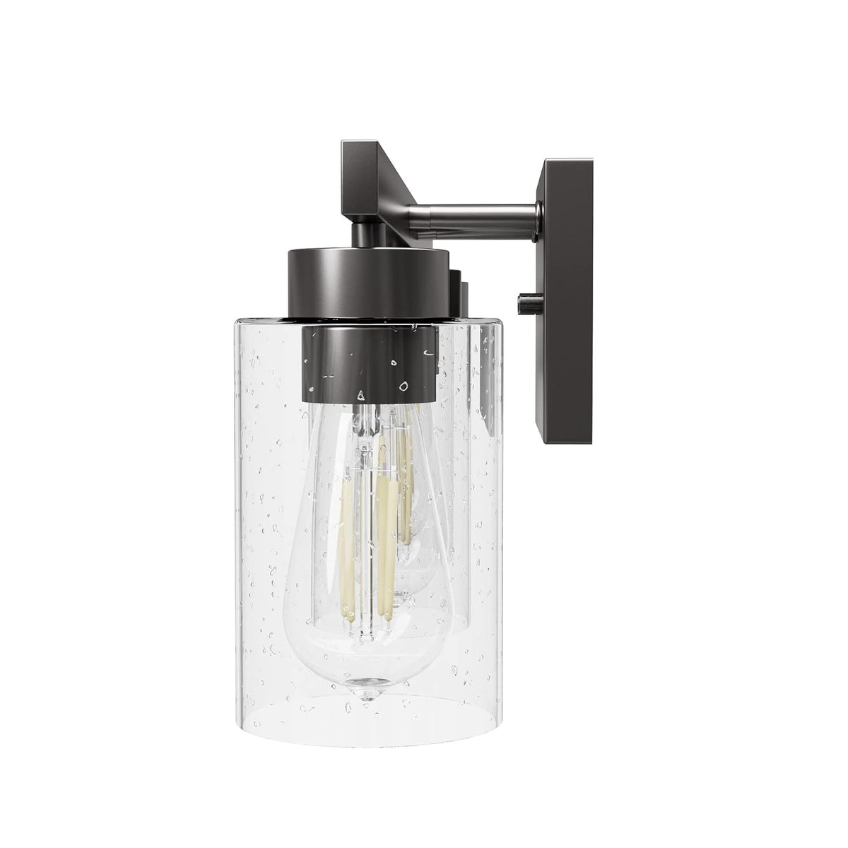 Hunter Fan, Colgante de Pared Hartland 3 Luces, Negro