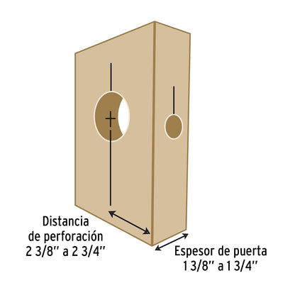 Pretul Kit-4p, Juego para instalar cerraduras, 4 pzas, Pretul