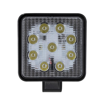 QBH Star Faro LED Blanco 9 SMD Cuadrado 25-28