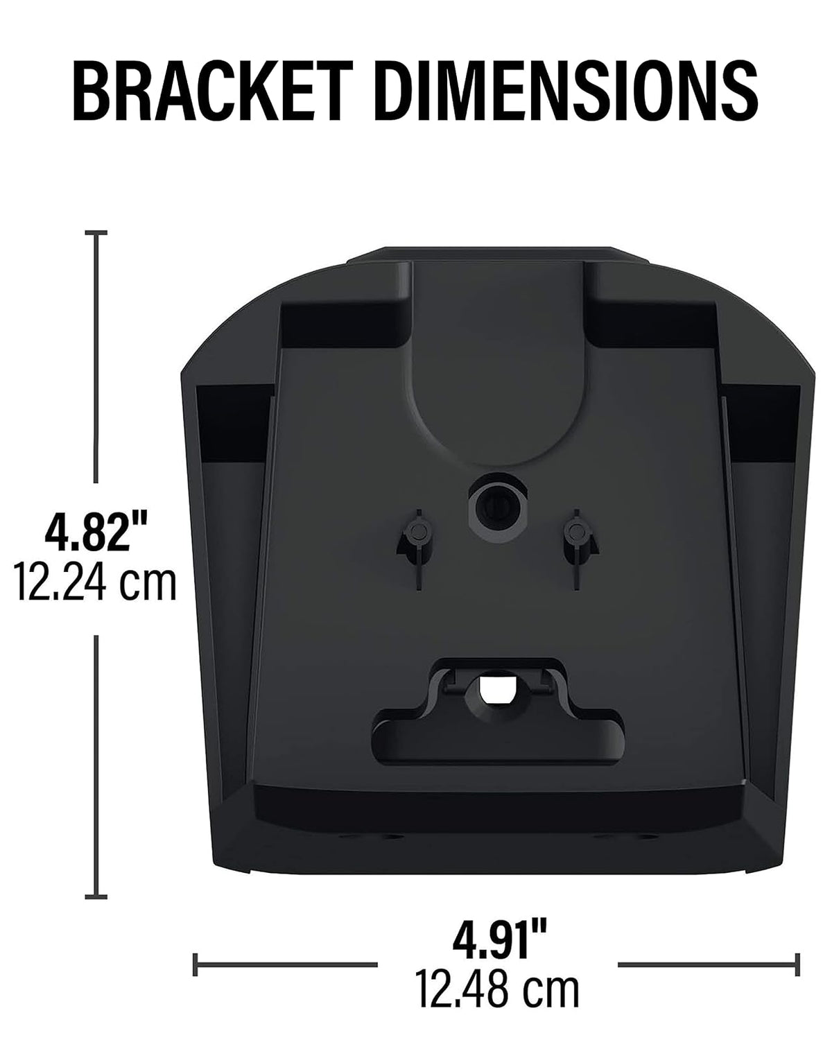 Sanus WSWME31-B2 Soporte de Pared para Altavoz Inalámbrico Sonos Era 300, Negro