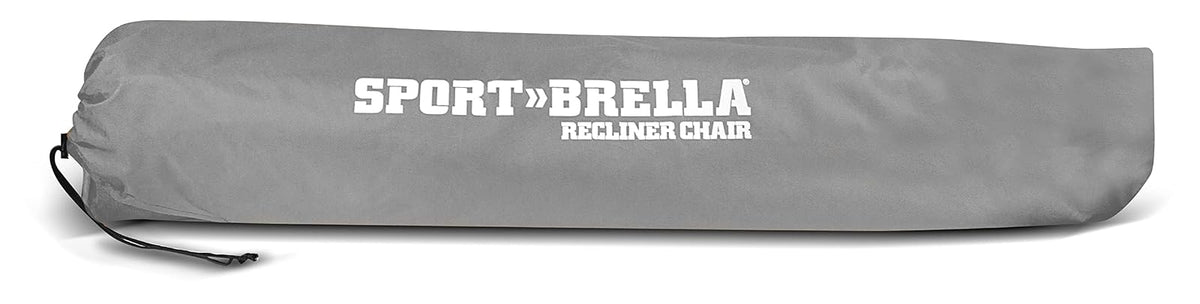 Sport-Brella - Silla de Playa con Paraguas Ajustable UPF 50+, Color Gris