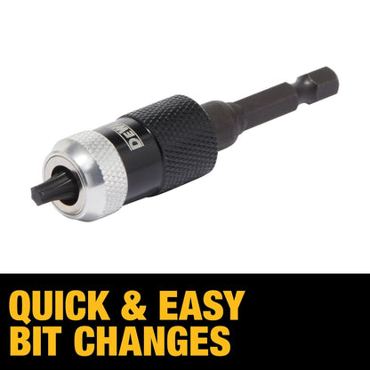 DEWALT Sujetador de Puntas para Atornillador 1/4", 6 Piezas, DW2507