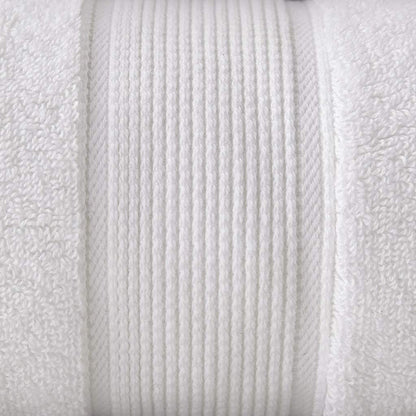 Madison Park - Juego de Toallas de baño de Lujo de 800 g/m², 100% algodón, Altamente absorbentes, Secado rápido, Calidad de Hotel y SPA para baño, 34 x 68 Pulgadas, Color Blanco, 2 Piezas
