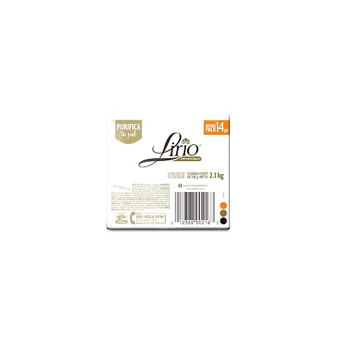 Jabón de Tocador Lirio Dermatológico 14 Piezas de 150 g c/u – Limpia y Purifica la Piel