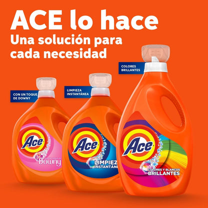 Ace Limpieza Instantánea Detergente Líquido, Jabón Líquido para Ropa 4.85L