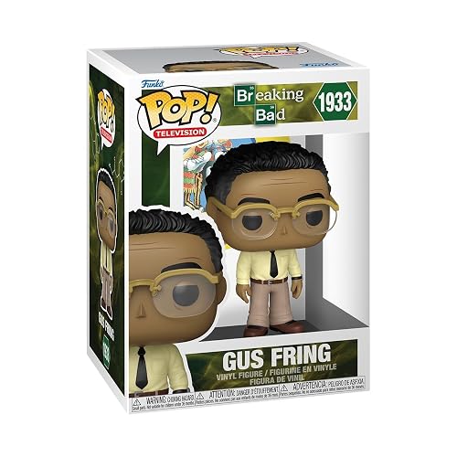 Funko Pop Tv: Breaking Bad - Gus Fring | Mercancía Oficial - Figura de Vinilo Coleccionable para Decoración - Regalo de Cumpleaños para Fans