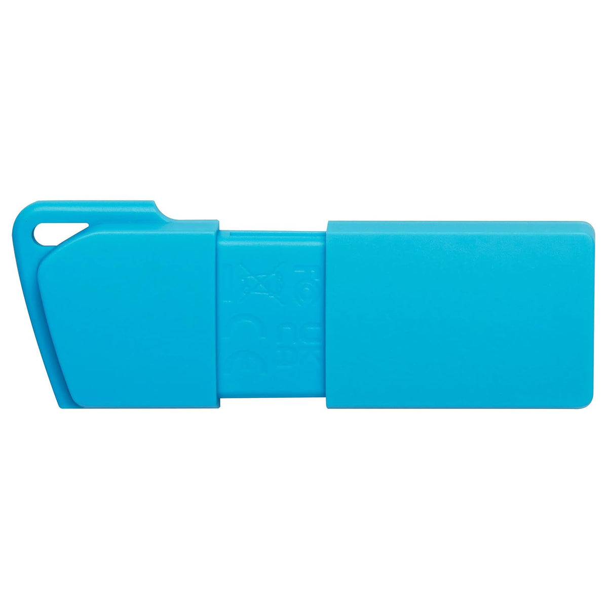 Kingston USB DataTraveler Exodia M, Capacidad: 128GB, USB-A 3.2 Gen 1, Color: Azul Neon, SKU: KC-U2L128-7LB