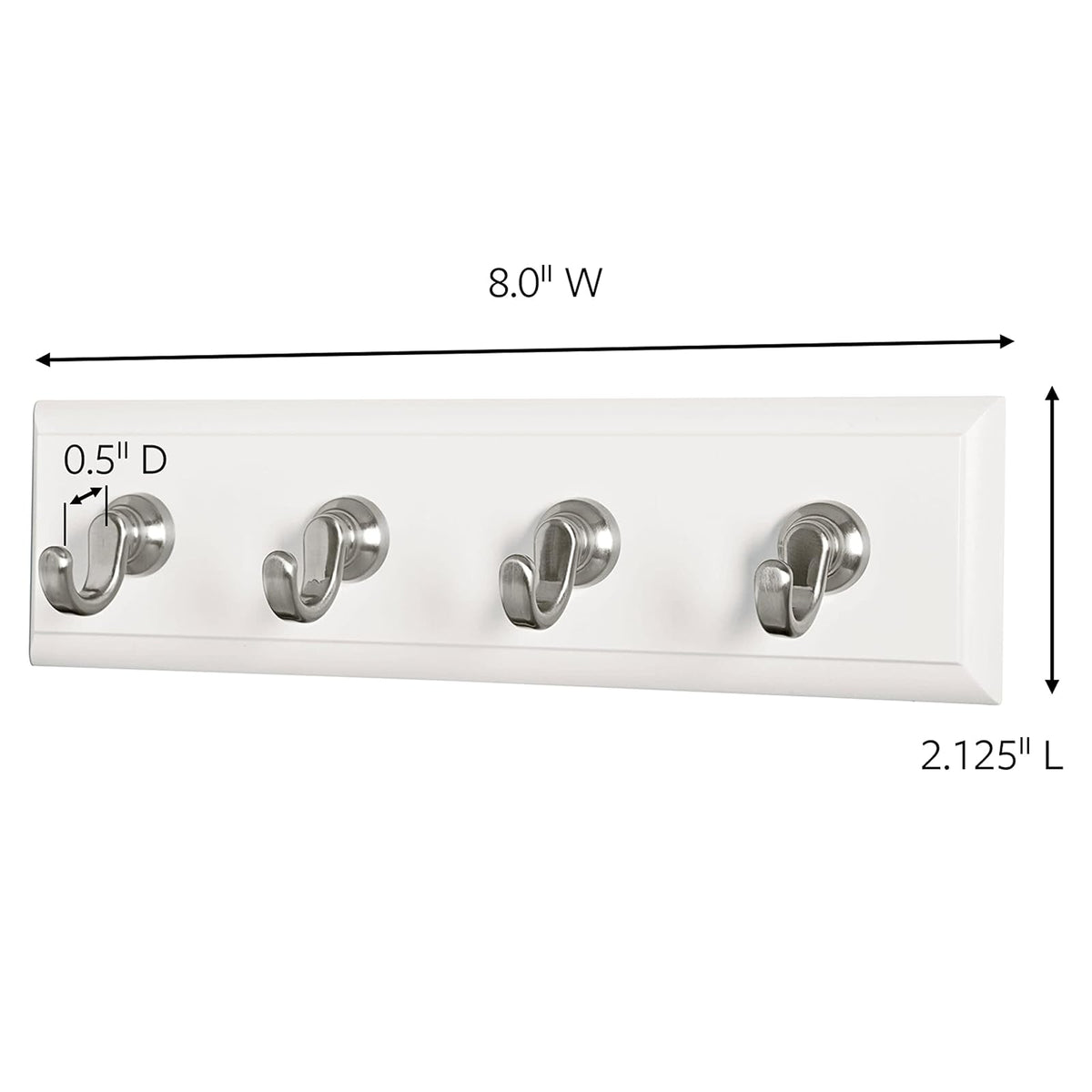 Command HOM-18Q-ES - Llave de carril, 1 paquete, cuarzo