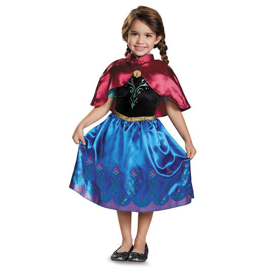 Disguise Anna Traveling - Disfraz clásico para niños pequeños, Talla S (2T)