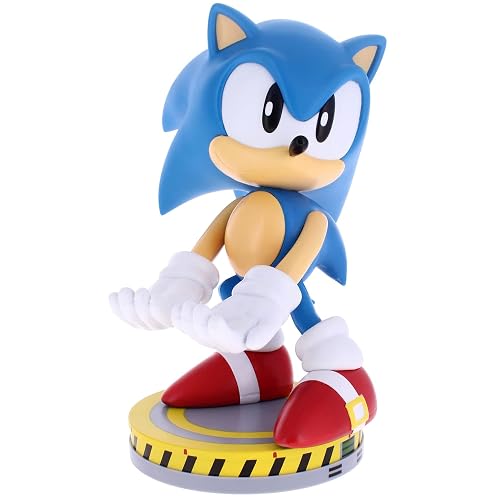 Exquisite Gaming Cable Chavo: Soporte Deslizante para teléfono sónico y Soporte para Driver – Sonic The Hedgehog – Figura con Licencia