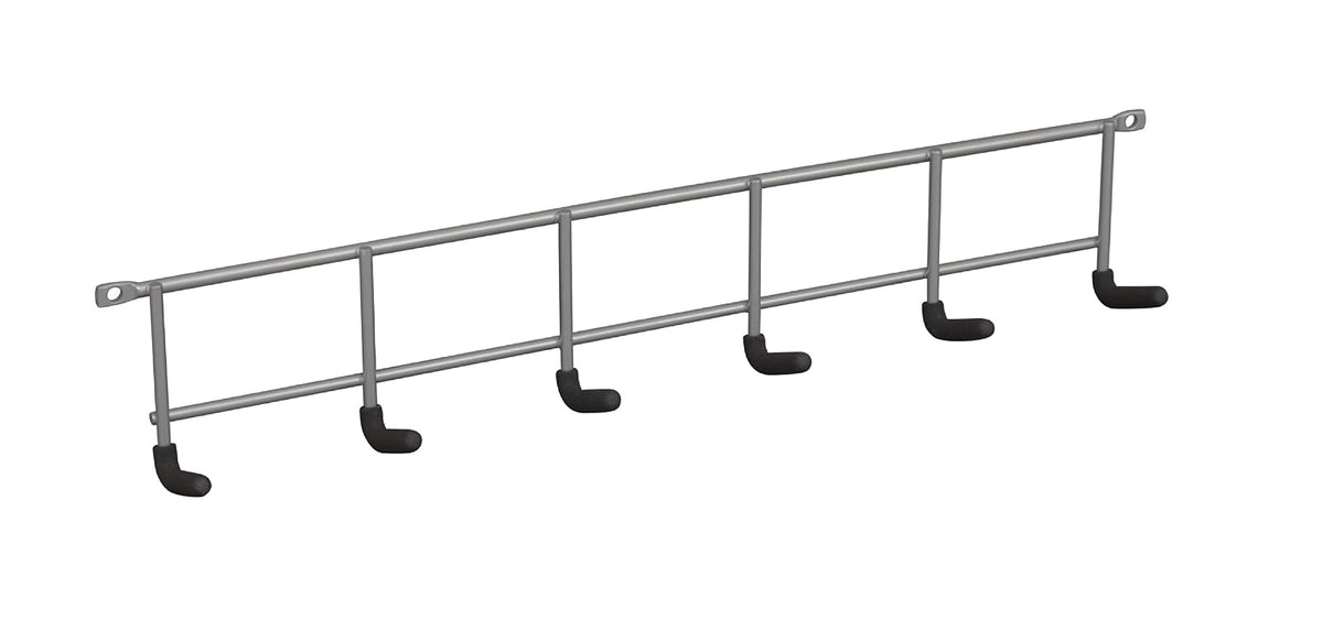 ClosetMaid Perchero para Colgar en la Pared, 14,7 x 46,7 x 9,7 cm, Color Plateado