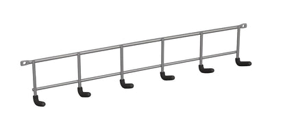 ClosetMaid Perchero para Colgar en la Pared, 14,7 x 46,7 x 9,7 cm, Color Plateado