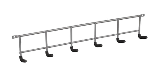 ClosetMaid Perchero para Colgar en la Pared, 14,7 x 46,7 x 9,7 cm, Color Plateado