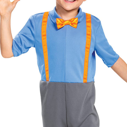 Disguise Blippi Disfraz para niños, Traje Oficial Blippi con Sombrero y Corbata, tamaño clásico para niños pequeños (4-6)