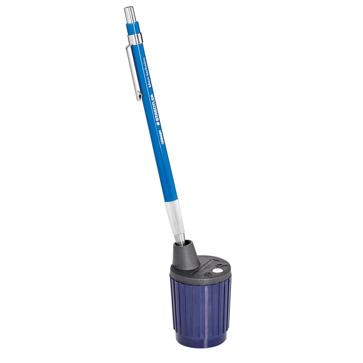STAEDTLER 502 BK A6 Mars - Puntero de plomo de acción rotativa y tina para cables de 2 mm, 502BKA6